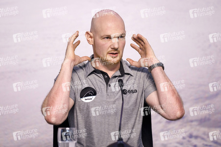 Pressekonferenz mit Alexander Gerst in Köln
