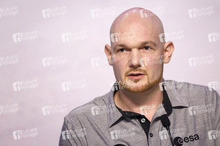 Pressekonferenz mit Alexander Gerst in Köln