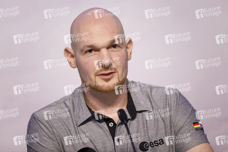 Pressekonferenz mit Alexander Gerst in Köln