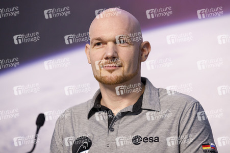Pressekonferenz mit Alexander Gerst in Köln