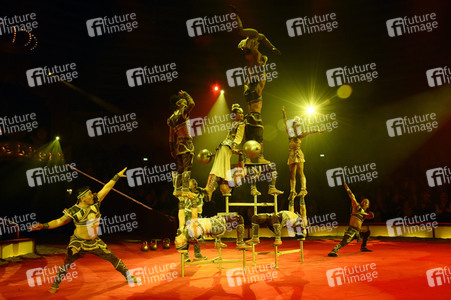 Premiere 1. Winterprogramm 2018 Circus Krone in München