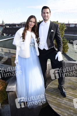 Photocall mit den Narrhalla Prinzenpaaren 2019 in München