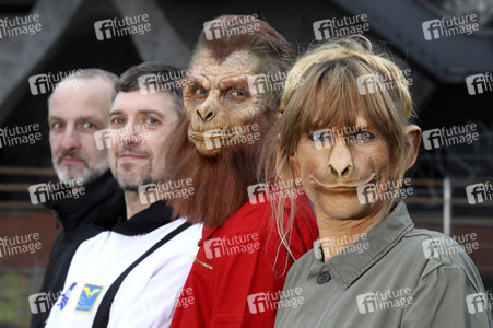 GEEK ART: 'Planet der Affen / Planet of the Apes' Bodypainting