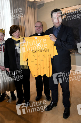 Die Sternsinger bei Markus Söder in München