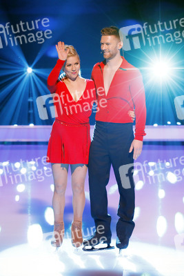 1. Live-Sendung der TV Show 'Dancing on Ice' in Köln