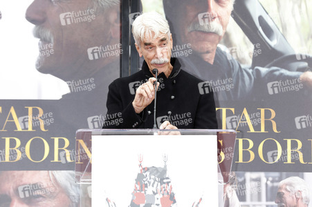 Hand and Footprint Ceremony mit Sam Elliott in Los Angeles