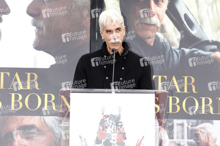 Hand and Footprint Ceremony mit Sam Elliott in Los Angeles