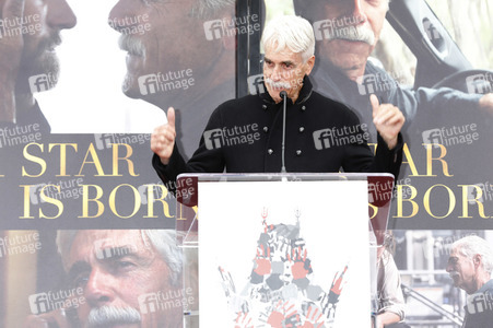 Hand and Footprint Ceremony mit Sam Elliott in Los Angeles