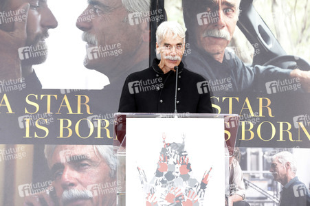 Hand and Footprint Ceremony mit Sam Elliott in Los Angeles