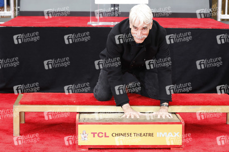 Hand and Footprint Ceremony mit Sam Elliott in Los Angeles