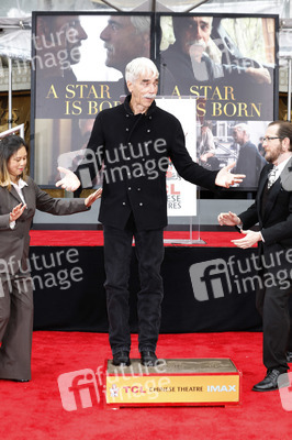 Hand and Footprint Ceremony mit Sam Elliott in Los Angeles