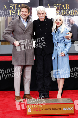 Hand and Footprint Ceremony mit Sam Elliott in Los Angeles
