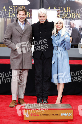 Hand and Footprint Ceremony mit Sam Elliott in Los Angeles