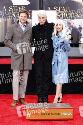 Hand and Footprint Ceremony mit Sam Elliott in Los Angeles