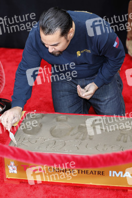 Hand and Footprint Ceremony mit Sam Elliott in Los Angeles