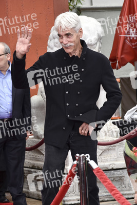 Hand and Footprint Ceremony mit Sam Elliott in Los Angeles