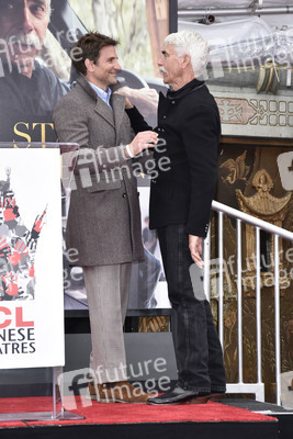 Hand and Footprint Ceremony mit Sam Elliott in Los Angeles