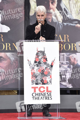 Hand and Footprint Ceremony mit Sam Elliott in Los Angeles