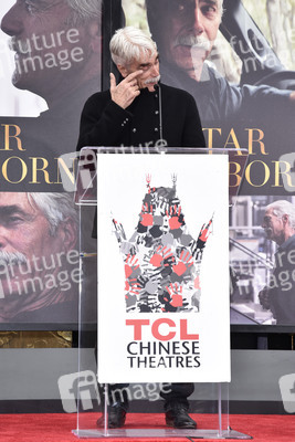 Hand and Footprint Ceremony mit Sam Elliott in Los Angeles
