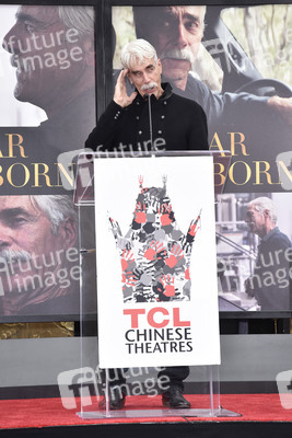 Hand and Footprint Ceremony mit Sam Elliott in Los Angeles