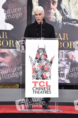 Hand and Footprint Ceremony mit Sam Elliott in Los Angeles