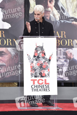 Hand and Footprint Ceremony mit Sam Elliott in Los Angeles