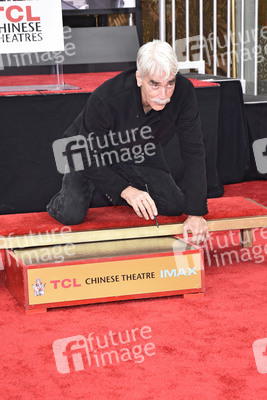 Hand and Footprint Ceremony mit Sam Elliott in Los Angeles