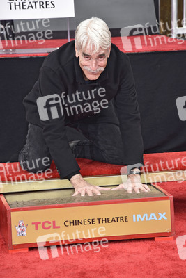 Hand and Footprint Ceremony mit Sam Elliott in Los Angeles
