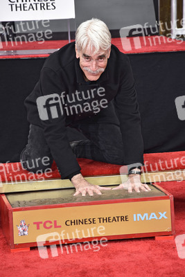 Hand and Footprint Ceremony mit Sam Elliott in Los Angeles