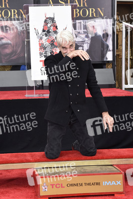 Hand and Footprint Ceremony mit Sam Elliott in Los Angeles