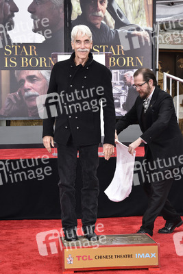 Hand and Footprint Ceremony mit Sam Elliott in Los Angeles