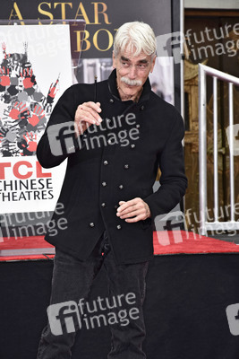 Hand and Footprint Ceremony mit Sam Elliott in Los Angeles