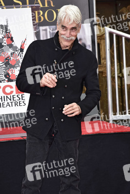 Hand and Footprint Ceremony mit Sam Elliott in Los Angeles