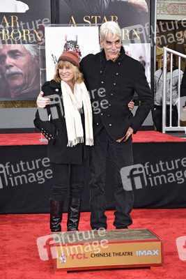 Hand and Footprint Ceremony mit Sam Elliott in Los Angeles