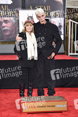 Hand and Footprint Ceremony mit Sam Elliott in Los Angeles