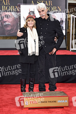 Hand and Footprint Ceremony mit Sam Elliott in Los Angeles