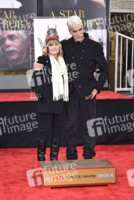 Hand and Footprint Ceremony mit Sam Elliott in Los Angeles