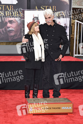 Hand and Footprint Ceremony mit Sam Elliott in Los Angeles