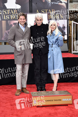 Hand and Footprint Ceremony mit Sam Elliott in Los Angeles