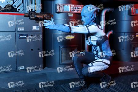 GEEK ART: 'Mass Effect' Bodypainting