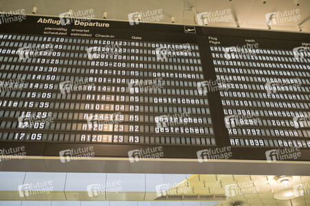 Verdi Warnstreik des Sicherheitspersonals am Flughafen Hannover