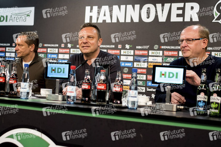 Hannover 96 Pressekonferenz in Hannover