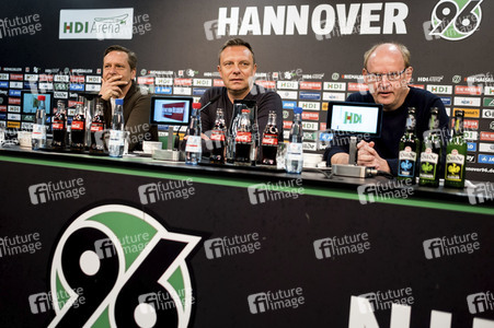 Hannover 96 Pressekonferenz in Hannover