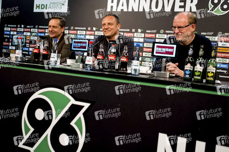 Hannover 96 Pressekonferenz in Hannover