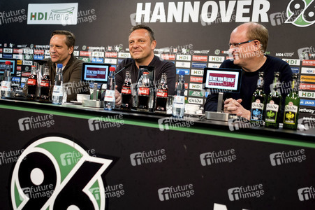 Hannover 96 Pressekonferenz in Hannover