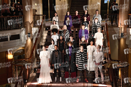 Marcel Ostertag Fashion Show auf der Berlin Fashion Week Autumn/Winter 2019