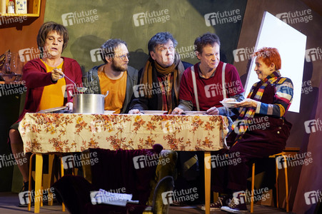 Theaterprobe 'Hase Hase' in Berlin