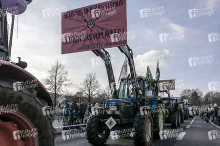 Demonstration 'Wir haben es satt!' in Berlin