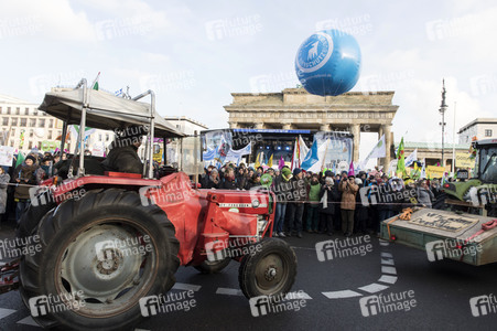 Demonstration 'Wir haben es satt!' in Berlin