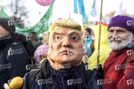 Demonstration 'Wir haben es satt!' in Berlin